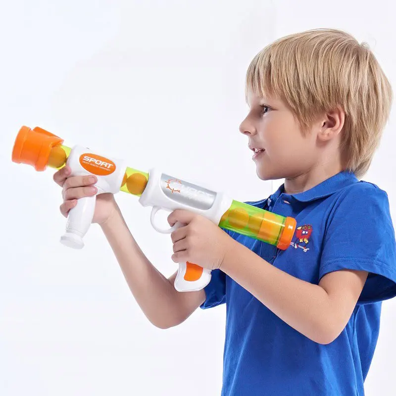 New Arrival Air-Powered Toy Gun Manual Soft Bullet Gun Children's Shooting Game Toy EVA Foam Ball Gun