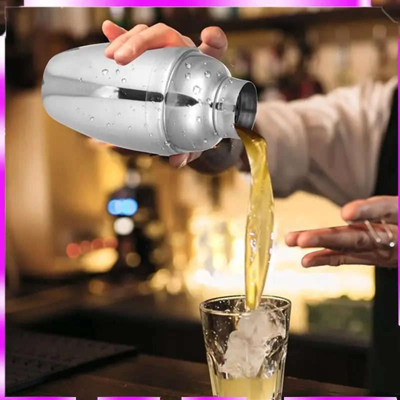 

N98R 12PCS Mini Cocktail Shaker, Drink Shakers Cocktail,Stainless Mini Martini Shaker, Cocktail Shaker With Strainer, 250Ml