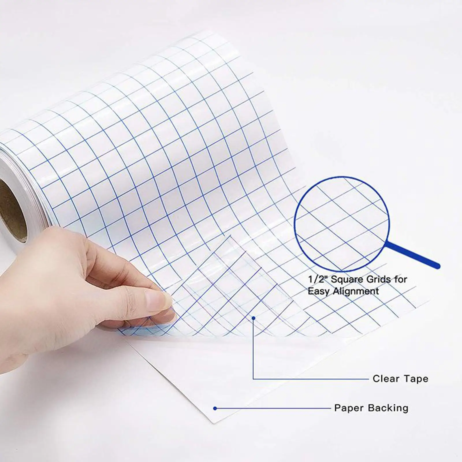 Adhesive Clear Application Transfer Paper Tape Sign Vinyl Sticker Cutting Craft
