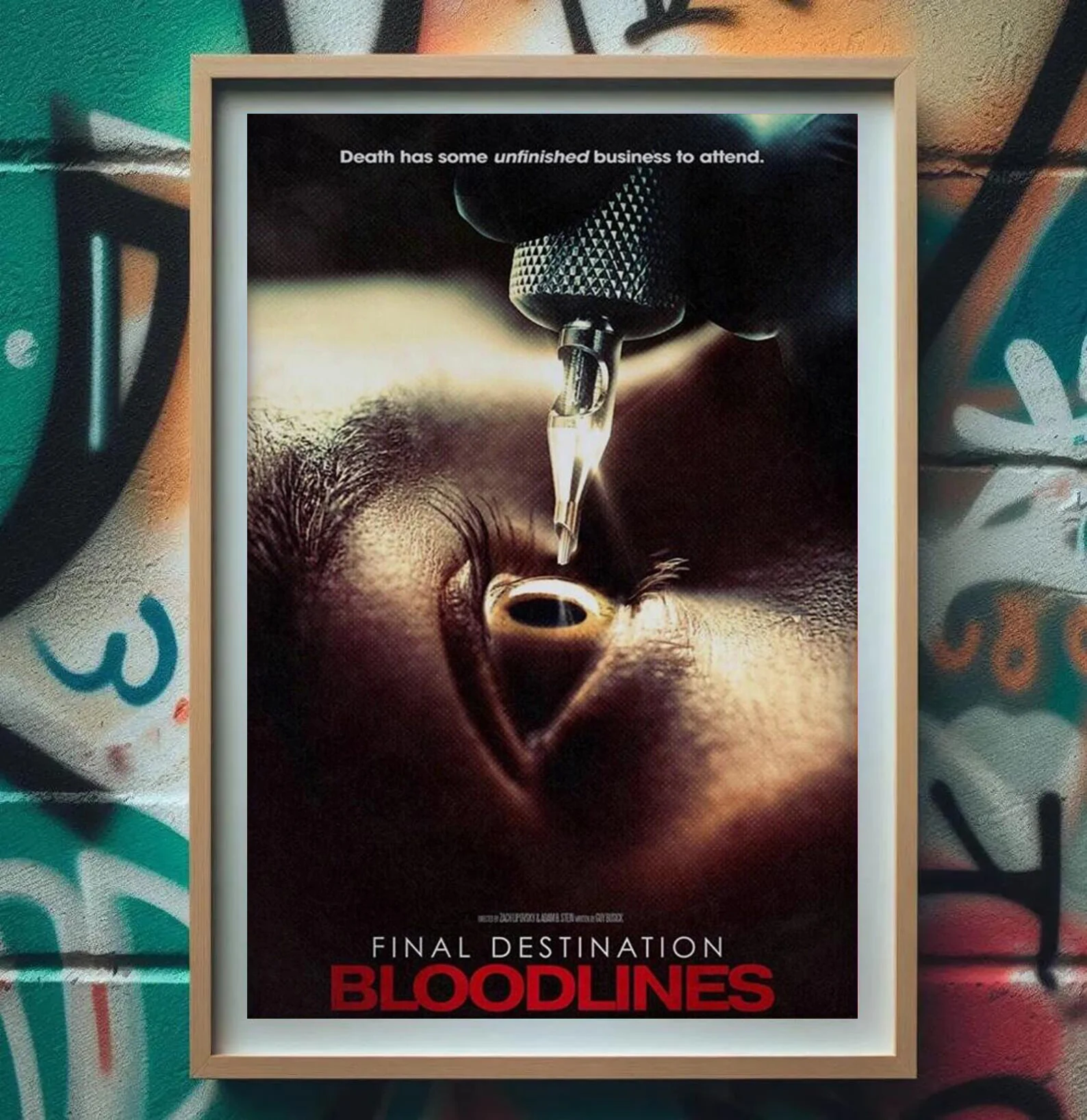Final Destination Bloodline Movie Canvas Print Poster Decorative Painting Mural Modern Home Room Decor Birthday Gift Unframed