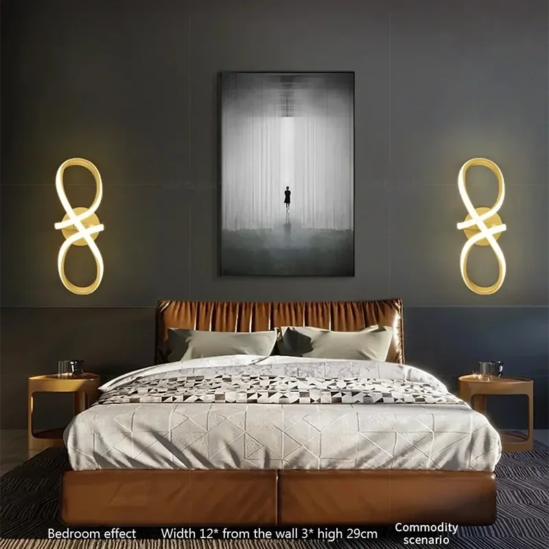 Moderno led luz de teto corredor luminária linha minimalista lâmpadas corredor entrada escada canto decoração interior led lustre