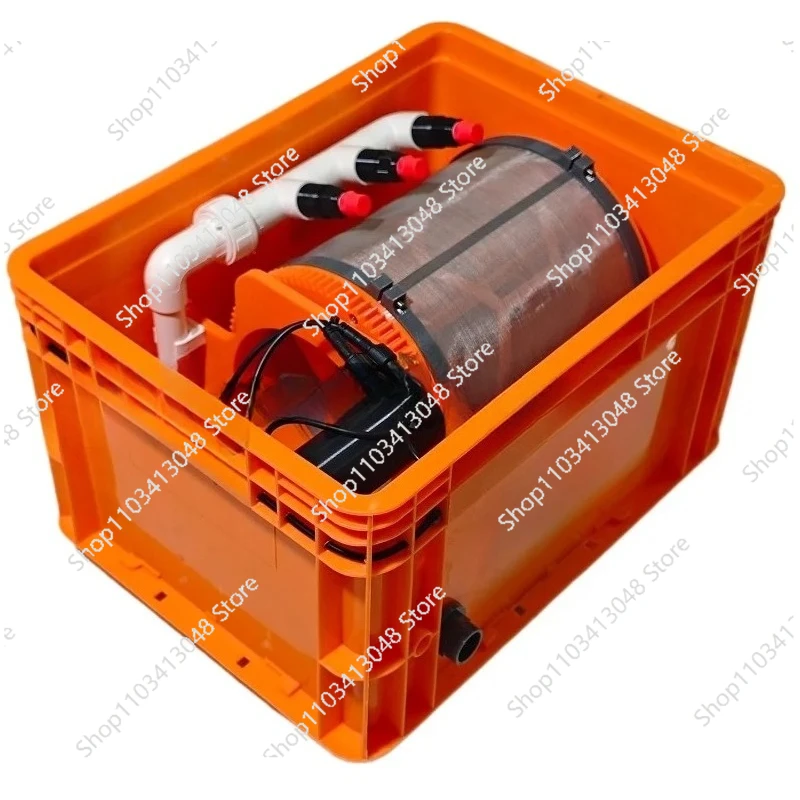 Automatic small turnover box 10000 flow conversion micro filter fish tank filter automatic backwashing sewage