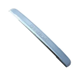 Stainless Steel Car Rear Trunk Tail Licence Plate Trim Cover Strip Fit For Nissan Qashqai +2 2007 2008 2009 2010 2011 2012 2013