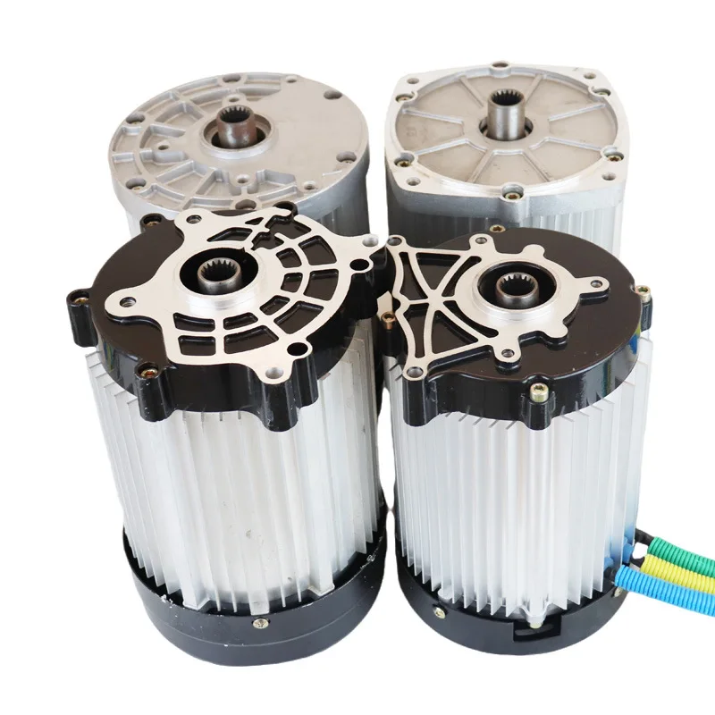 4000W DC High Power Brushless Motor 64V/72V High Speed Scooter Electric Car Motor Permanent Magnet High Speed