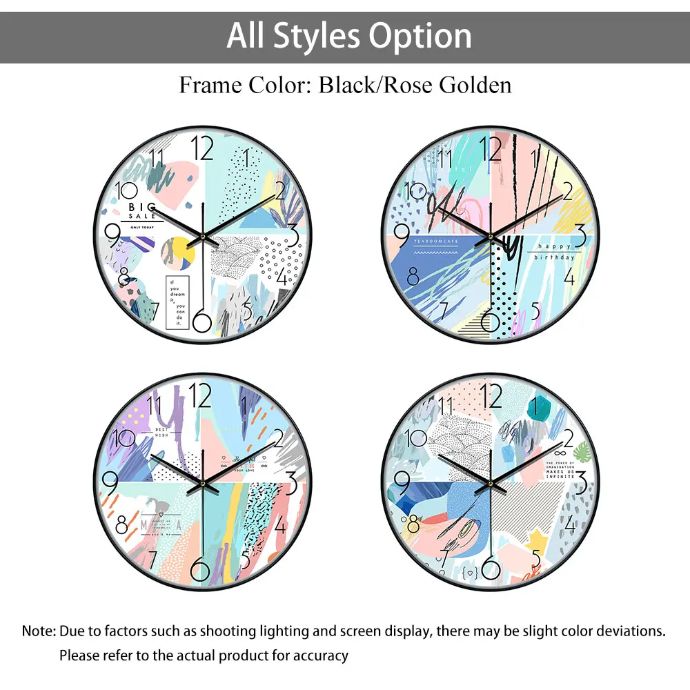 Orologio da parete minimalista nordico Creativo moderno astratto per soggiorno Orologio da parete camera da letto Altoparlante Decorazione muto senza ticchettio