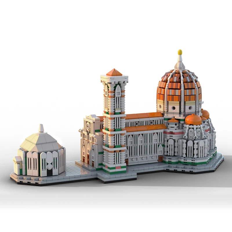 

2039PCS Architecture Florence Cathedral Building Blocks Assembly House Model Bricks Toys Holiday Gifts for Family and Friends