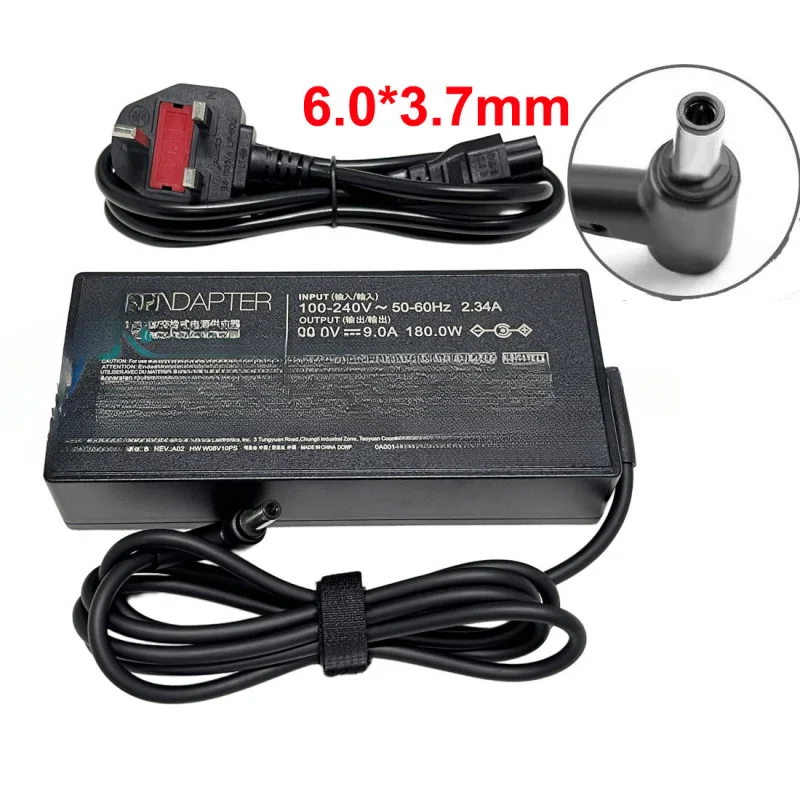 

180W 20V 9A Power Supply AC Adapter for ASUS TUF Gaming A17 FA706 TUF706IU-AS76
