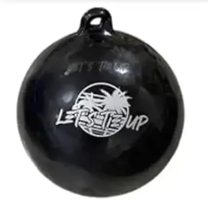 2.0 Deluxe Package  Inflatable Tie-Up Boat Fender Buoy  (4) Bumper Ball  Black  16 PSI Pump  Boatswain's Mat