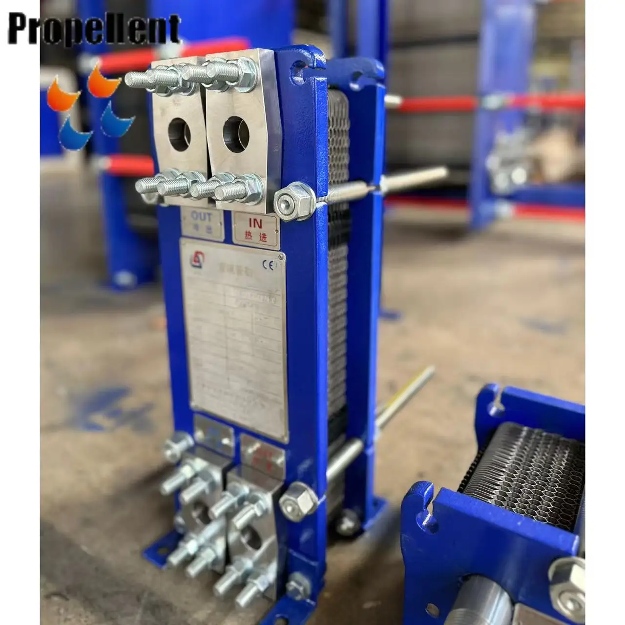Industrial Plate Heat Exchanger for HVAC Systems | Customizable Size | Fast Delivery From China