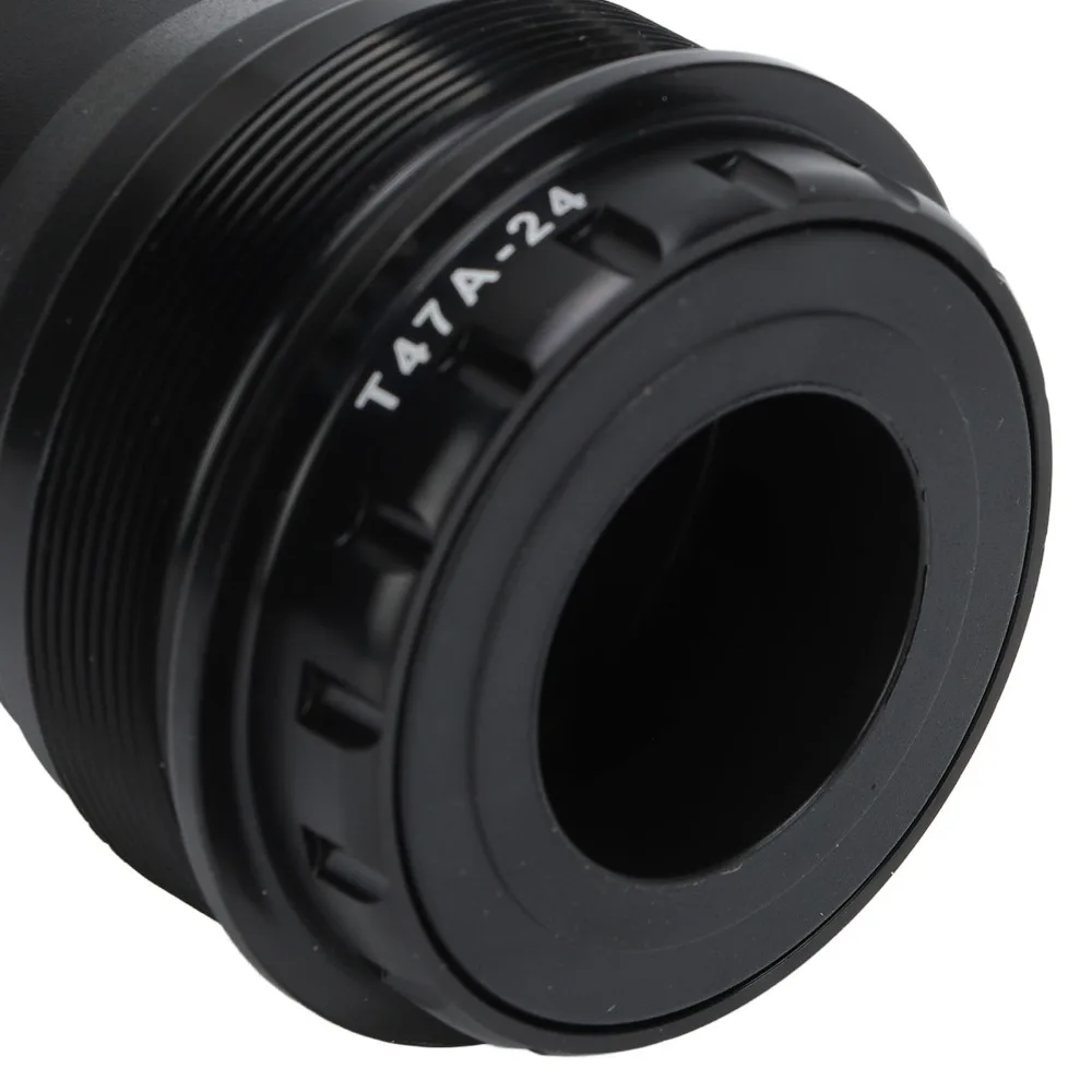 

Центральный подшипник для велосипеда с внутренним диаметром 24 мм, герметичные подшипники, алюминиевый сплав, легкий, черный, для шоссейных велосипедов