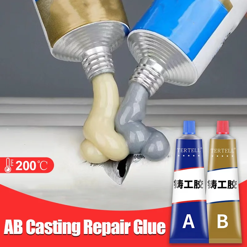 20-500g Cold Welding Glue Extra Strong Glue Metal Repair Adhesive Heat Resistance AB Casting Repair Glue Magic Repair Glue