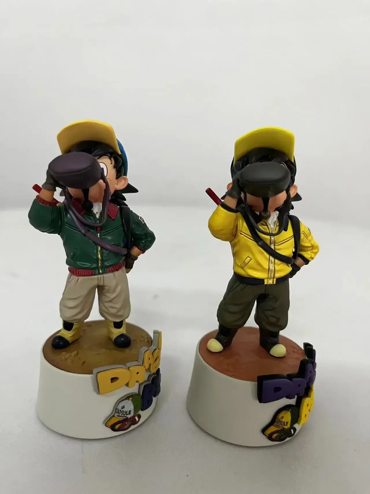 10cm Dragon Ball personaje de dibujos animados agua potable pequeño Goku PVC figura de acción modelo estatua colección decoración juguetes regalo