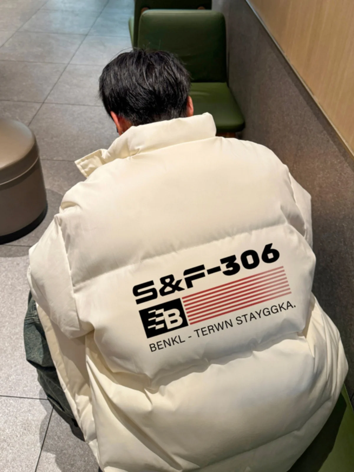 

Мужская зимняя куртка из хлопка с пуховым наполнителем, теплая, с воротником-стойкой, в стиле ретро, американский кэжуал, свободный крой, на молнии