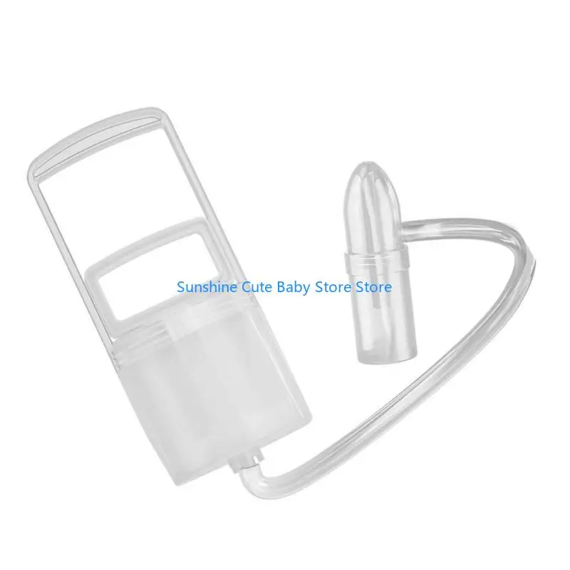 

C5AF Infants Nasal Aspirator Hand-pulled Baby Nose Mucus Cleaner for Newborns Nose Feces & Nasal Congestion Prevention