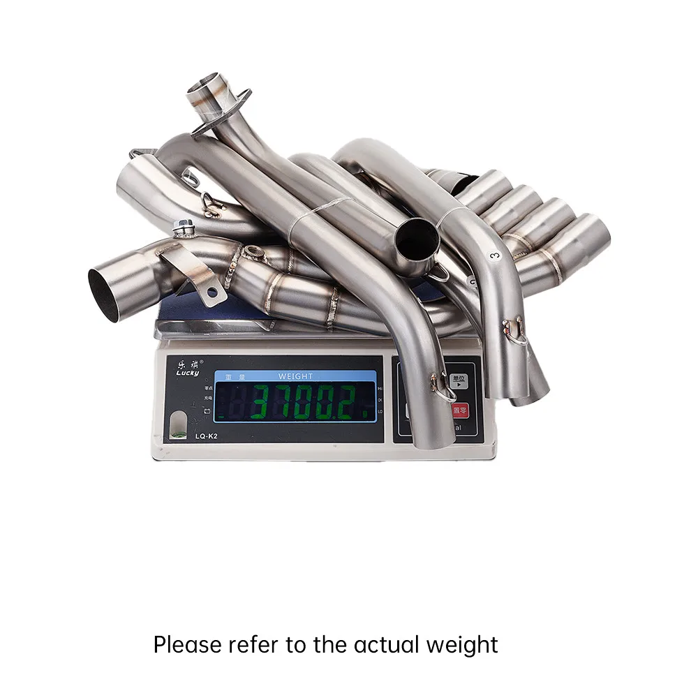 For Honda CBR650 CBR650F CB650F CB650R 2014-2025 Header Exhaust Link Pipe Escape Exhaust Systems Exhausts Pipes