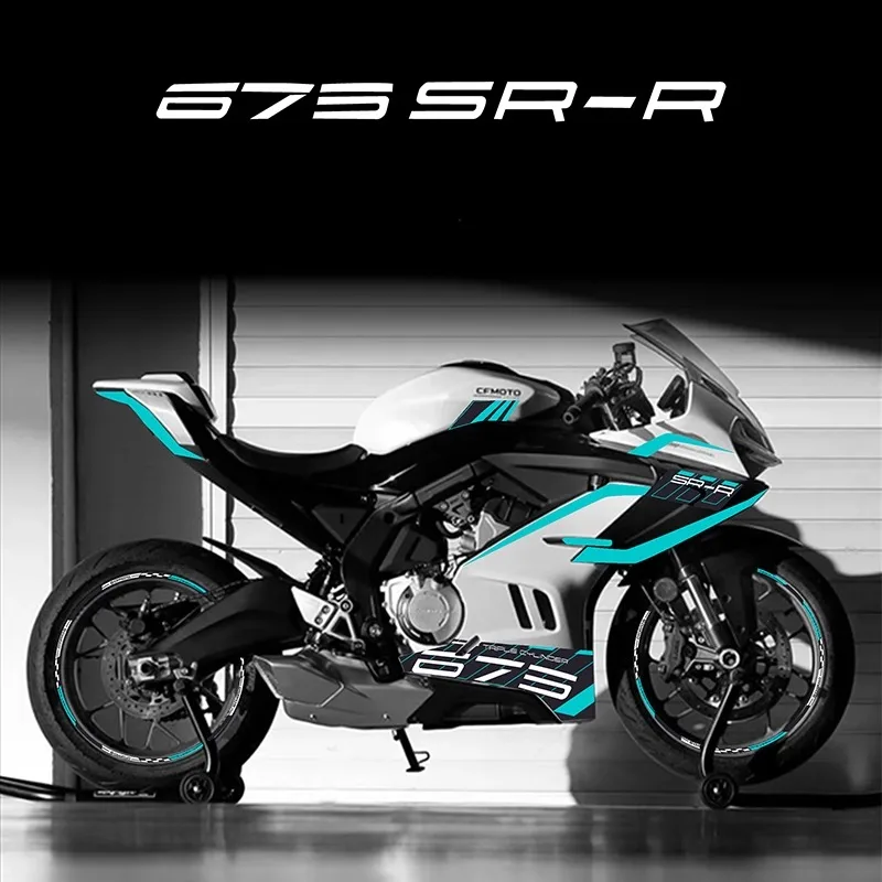 

Suitable for CFMOTO motorcycle 675SR printmaking modification, body decal decoration, wheel hub stickers