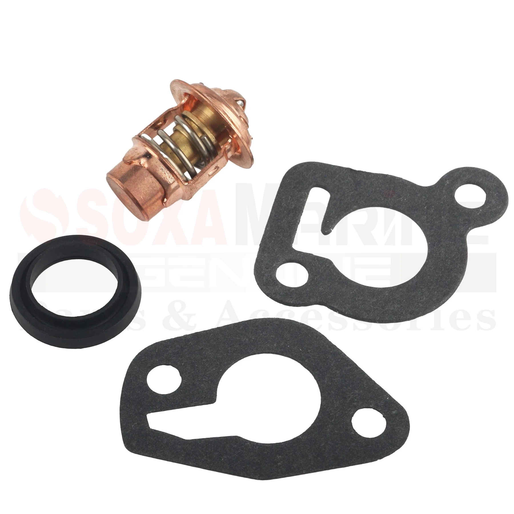 

Compatible with Mercury 2 Stroke 6HP 8HP 9.9HP 15HP 20HP 25HP Outboard Engines 120°F Thermostat Kit Replaces 14586A3 75962A11