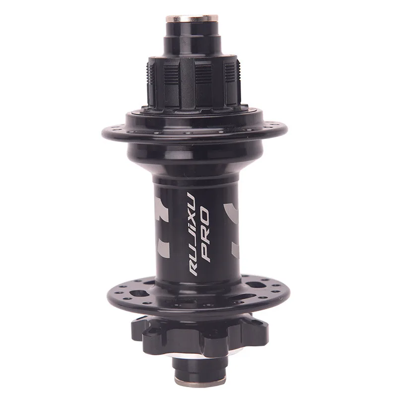 RUJIXU Dirt Jump Hub Single speed Locks Machining Aluminum Alloy 32holes 120point 135*10mm,DJ MTB Bike hub 6 claw 3 teeth BMX