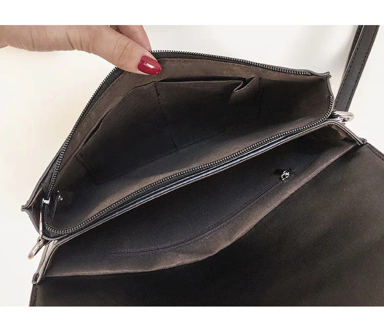 Fashion Tassels ladies Envelope Clutches High Quality PU leather Women shoulder bag Luxury Dress Female Party Bag Clutch purse