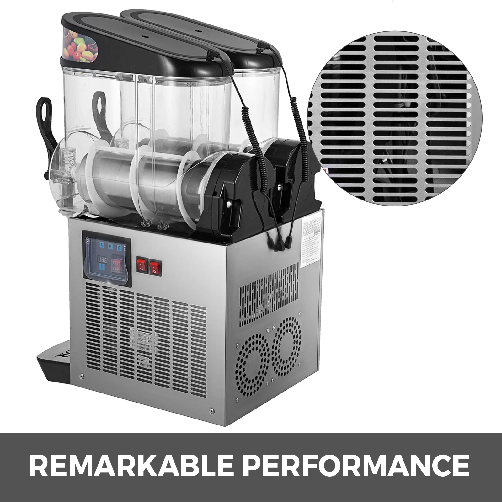 Hot Sale Commercial Frozen Drink Ice Smoothie Machinery / Small Snow Machine / Snow Melting Machine Slush Machine