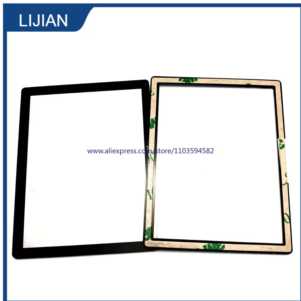 New LCD Display Window Outer Glass Protective Screen for Canon EOS SX500   SX530 Camera Replace Repair Parts + Tape