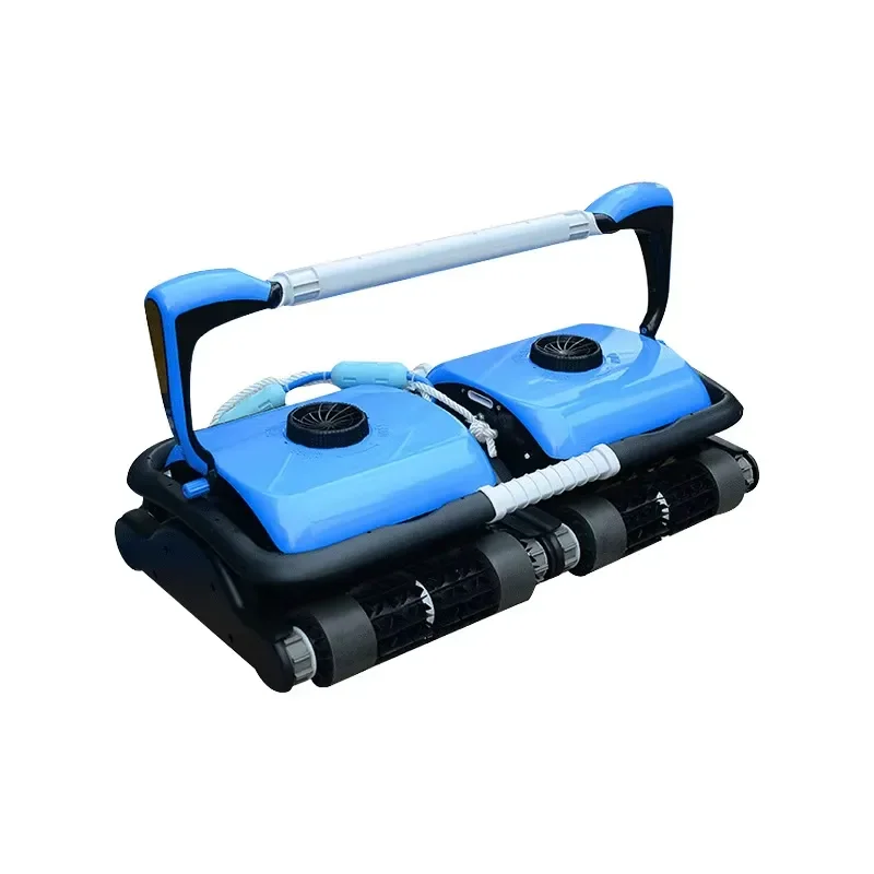 Automatic Robotic Pool Cleaner for Inground Pools Cordless Swimming Pool Vacuum with Lithium Battery Efficient Cleaning