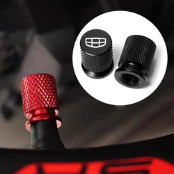 4PCS Car Wheel Tire Valve Caps Tyre Rim Stem Covers for Geely Coolray Aktie Tugella Atlas GC6 GS Emgrand 7 GX3 EX7 GT GC9