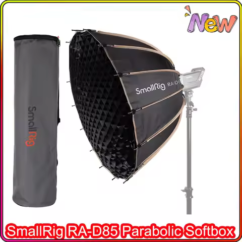 SmallRig RA-D85 RA-D55 Parabolic Softbox 3586 3585 Octagon Umbrella Softbox + Honeycomb Grid Outdoor Soft Box Soft Box Light Box