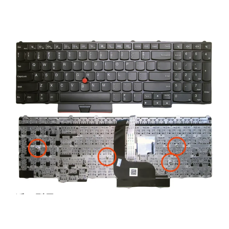 

New US replacement Keyboard without Backlit For Lenovo ThinkPad P50 P70