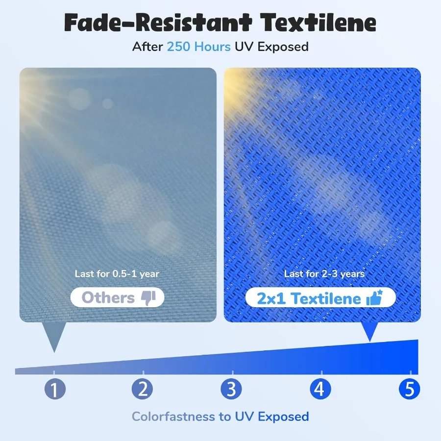성인용 800파운드 60인치 스카이커브 플랫폼 스윙 베개 Textilene Fabric 9.8 FT 스윙 교수형 스트랩 다채로운