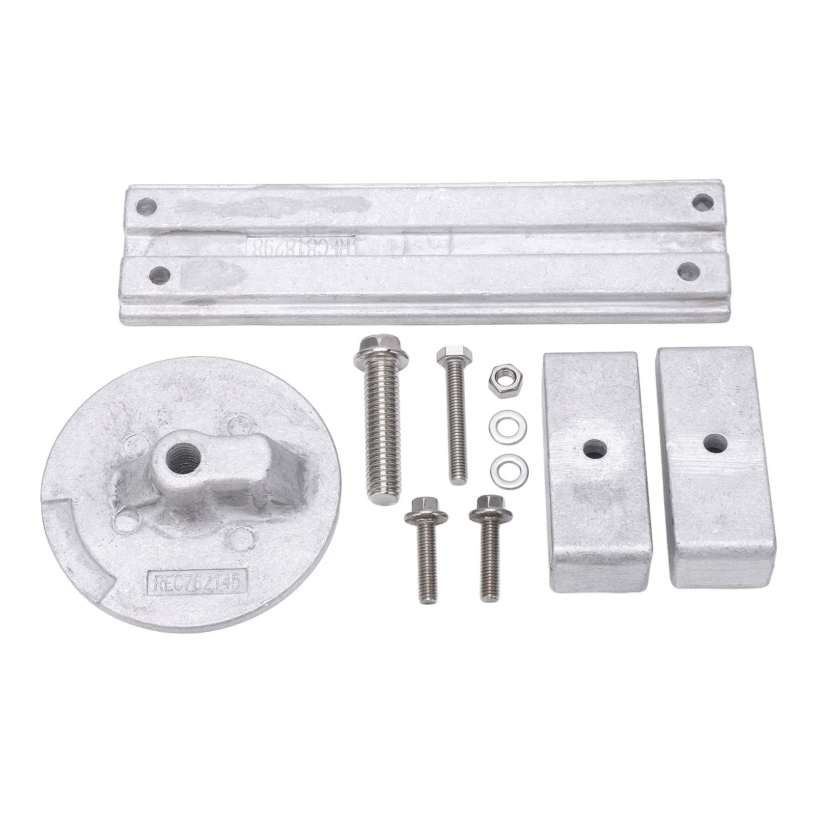 

818298A 826134A Aluminum Anode Kit 818298A 826134A Rustproof Aluminum Anode for Verado Optimax Outboard Aluminum Anode Kit
