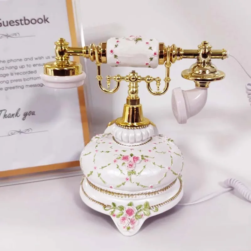 Винтажная антикварная аудио-книга для гостей, телефон, вращающийся ретро-телефон, гостевая книга, аудио, свадебные мероприятия, запись телефонной будки