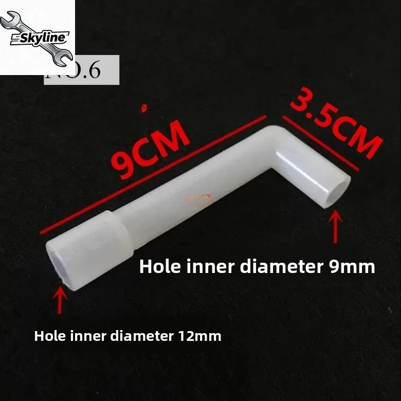 Countertop vertical water dispenser hot and cold water pipes complete set of inlet and outlet pipes