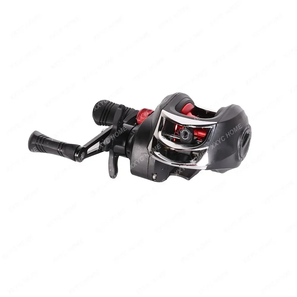 

All-metal water drop anti-frying line magnetic brake fishing line far throw black Luya micro-object water drop wheel