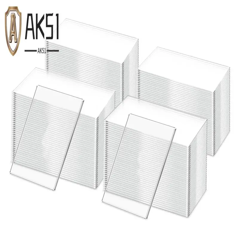 

AK51-50Pcs Clear Acrylic Table Place Card Wedding Rectangle Seating Cards Names Tag Birthday Party DIY Decoration