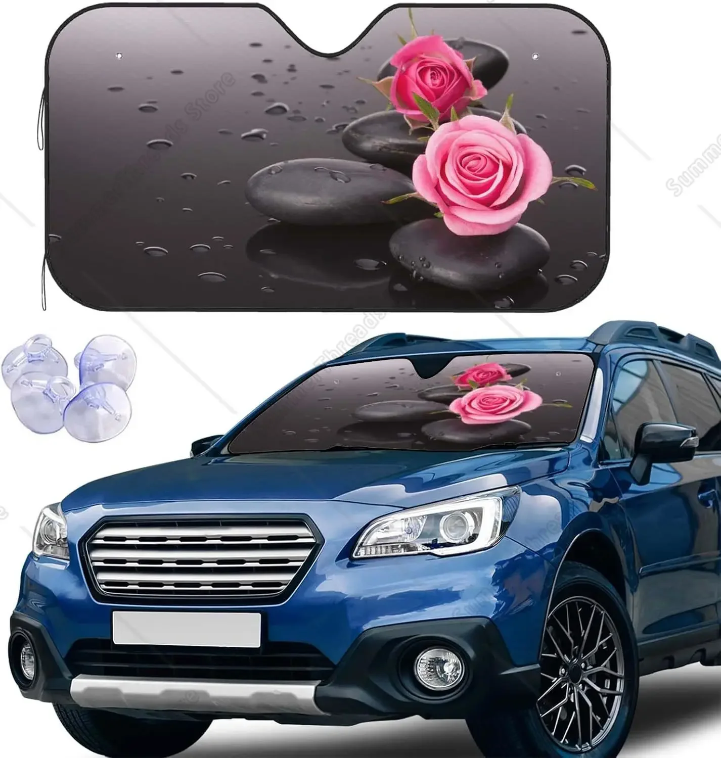 

Still Life Windshield Sun Sha Sunsha For Car Windshield Front Window Sun Visor Shas Blocks UV Rays Sun Protection