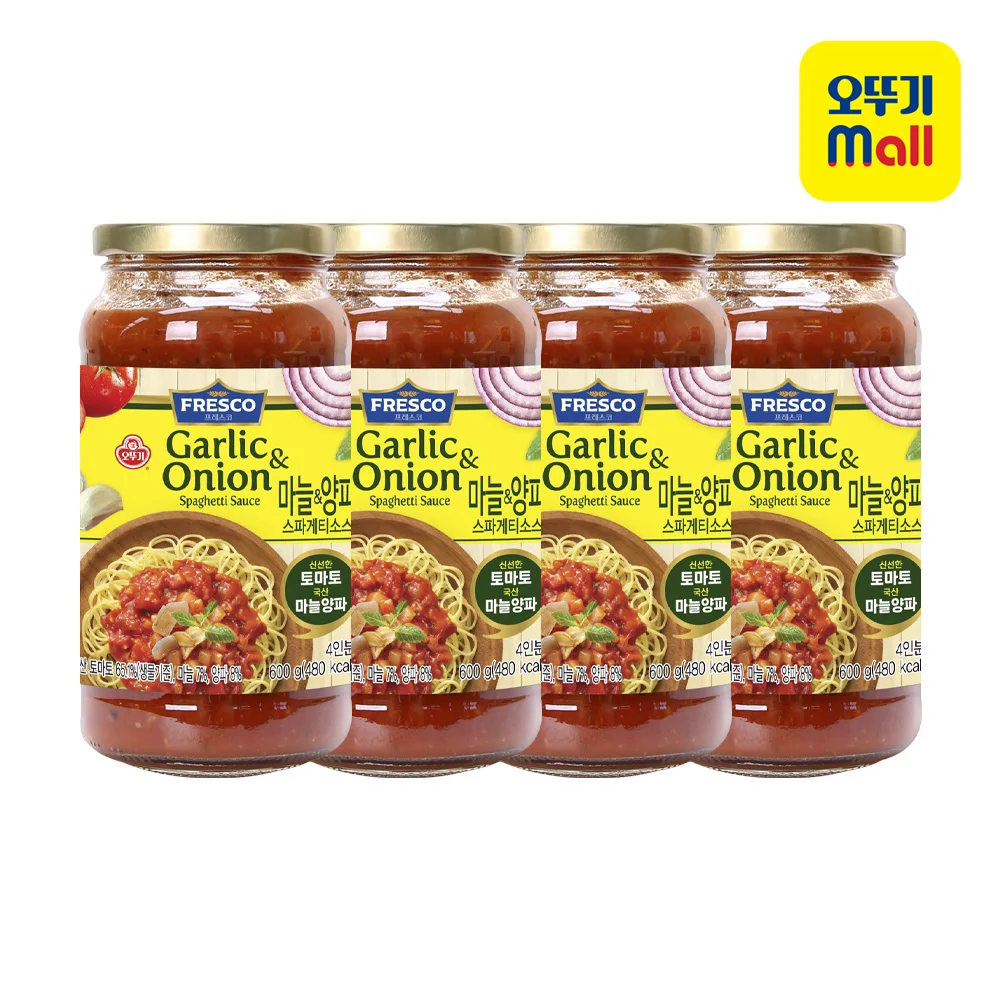 OTOKI Fresco Garlic and Onion Spaghetti Sauce 600g X 4ea