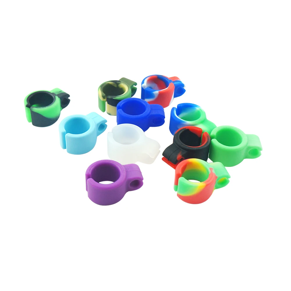 2pcs Finger Cigarette Clip Silicone Cigarette Clip Portable Cigarette Clip smoking tobacco clip holder