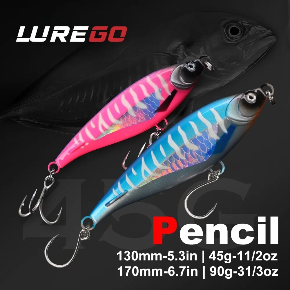1 Stück Hochleistungs-Sinking-Pencil-Köder 13cm/17cm – Offshore-Hardbait für Thunfisch, Tiefsee-Bootsangelköder