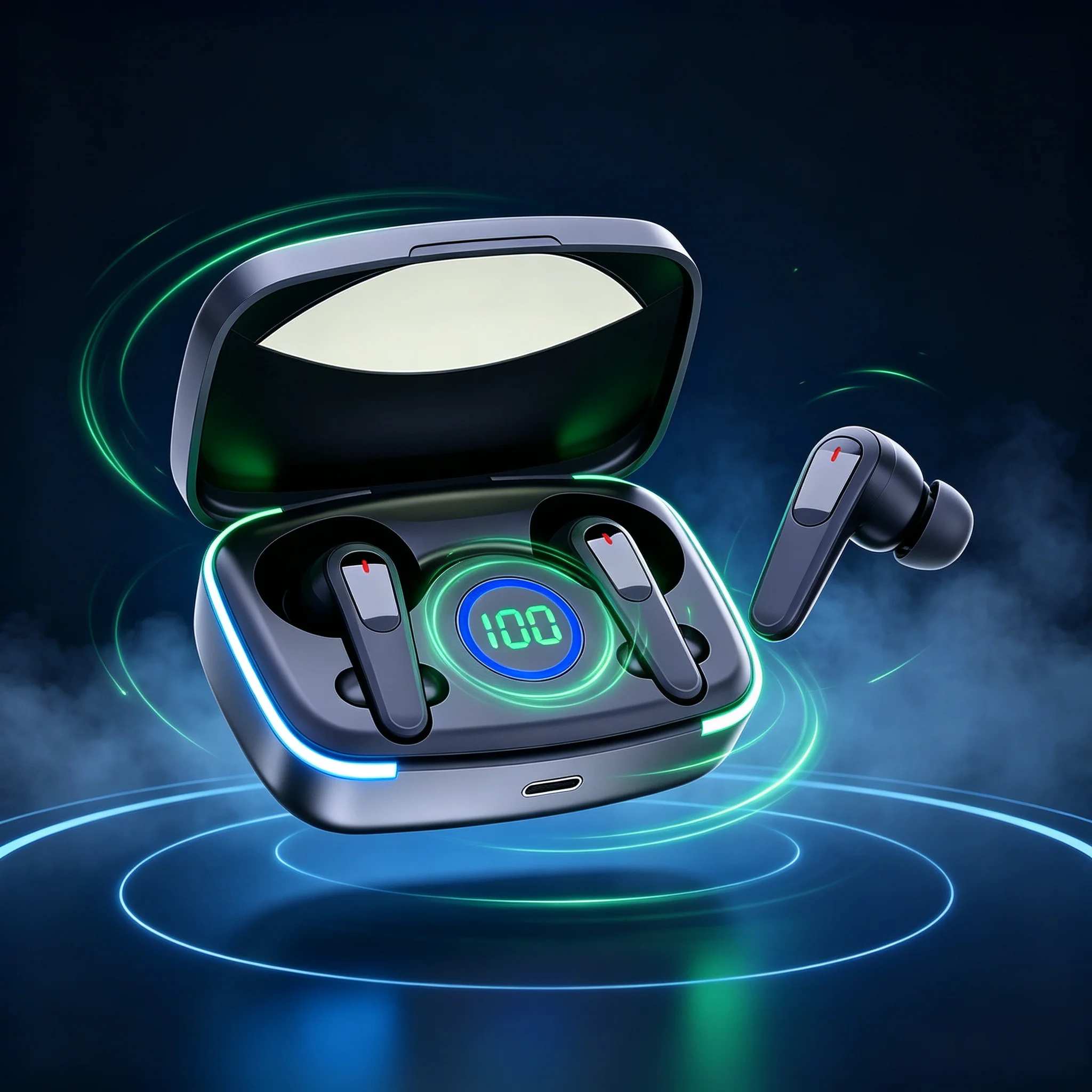 TWS M80 Bluetooth 5.3 Earbud N - Tws Earbuds Bluetooth 5.3 ulasan dan harga