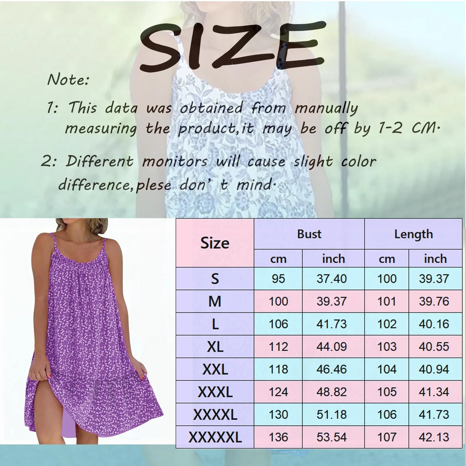 Summer 2023 New Floral Strap A-Line Dress Fashion Sexy Plus Size Sleeveless Pullover Casual Loose Round Neck S-5xl Dress Robe