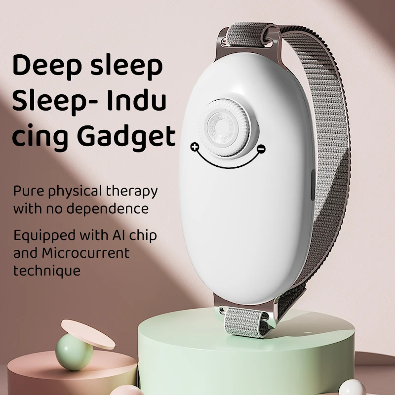 Electric Sleep Aid Wireless Handheld Portable Pulse Microcurrent Relieve Insomnia Fall Asleep Quickly Intelligent Sleeping Tools