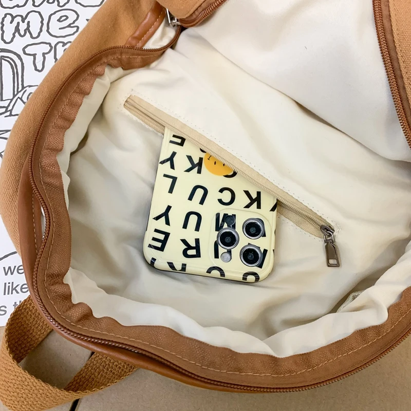 Zaino da College alla moda per Laptop in tela femminile Cool Lady borsa per libri Vintage nuove donne zaino per studenti carino borse da scuola per