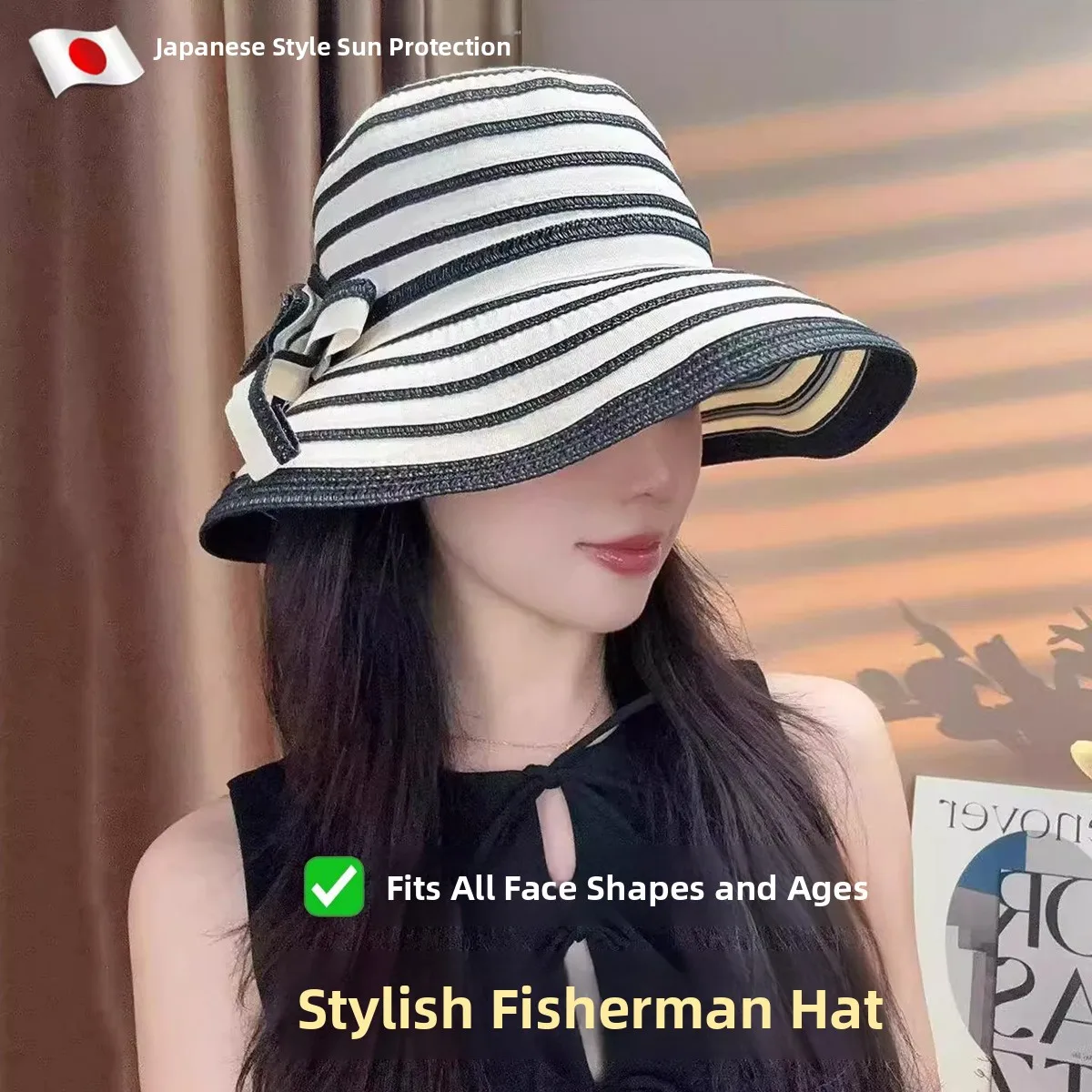 chapeau-de-soleil-a-large-bord-pour-femme-design-raye-tendance-effet-amincissant-pour-le-visage-protection-uv-nouveau-style-japonais-elegant-2026