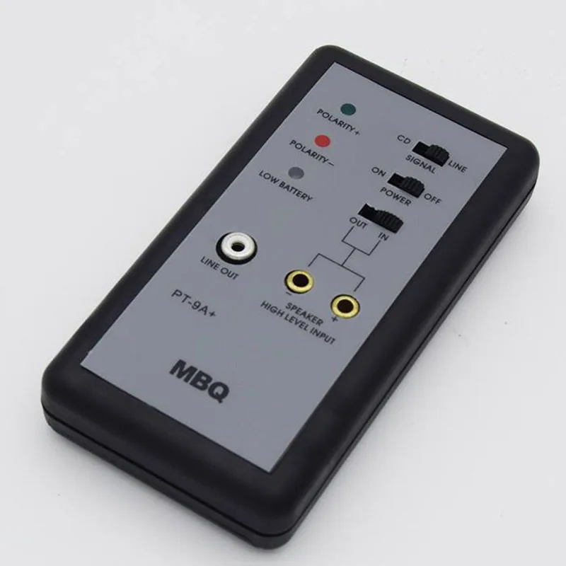Imagem -02 - Car Audio Modificação Detector Positivo e Negativo Horn Test Phase Meter Alto-falante
