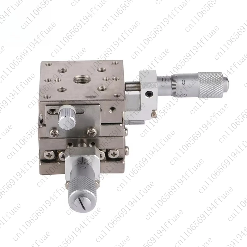 XY-محور كروي خطي طاولة يدوية لآلات CNC JXY-60-16H عالية الصلابة الصلب 60 مللي متر طاولة الترجمة