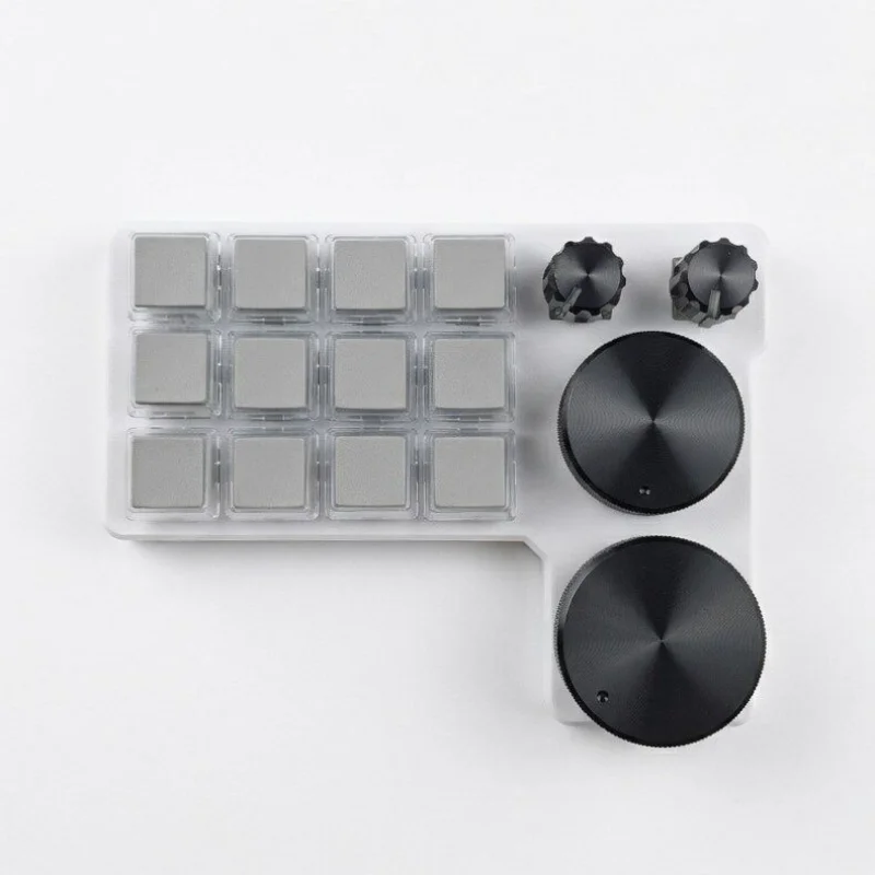 Cxt 12e4 Pro Mini Keyboard Custom Hot Swap Wired Type-c 3d Printing Petg Rgb Suitable For Mechanical Keyboards Accessory Diy