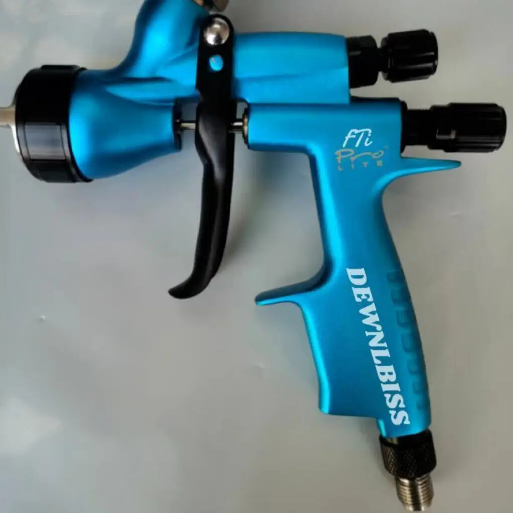 Paint 600ml Devwblss Neptune Blue Hvlp 110B 1.3mm Nozzle Professional Spray Gun Cars(Quick delivery)