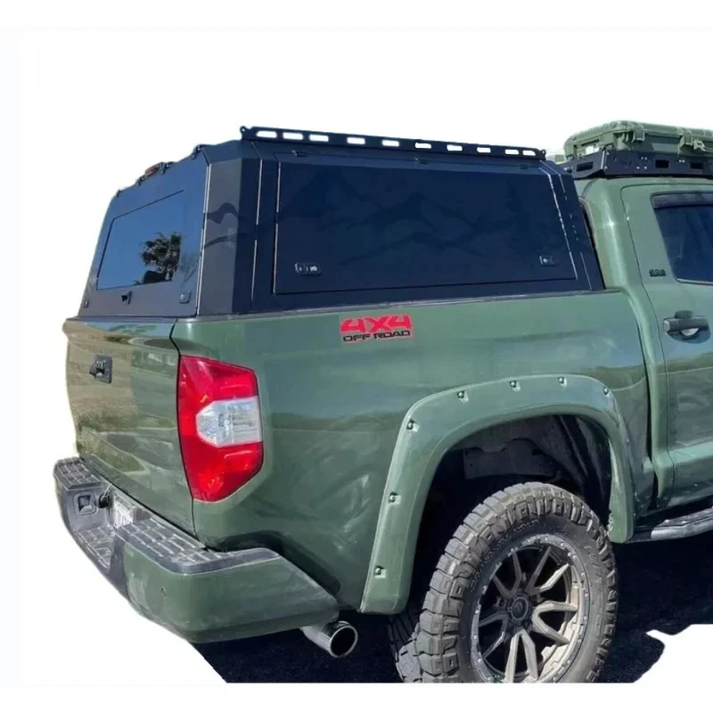 Factory Hot Sale Steel Slap-Up Pickup Canopy Truck Cap Topper Tundra XK ./. Ft Bed Pick Up Trucks