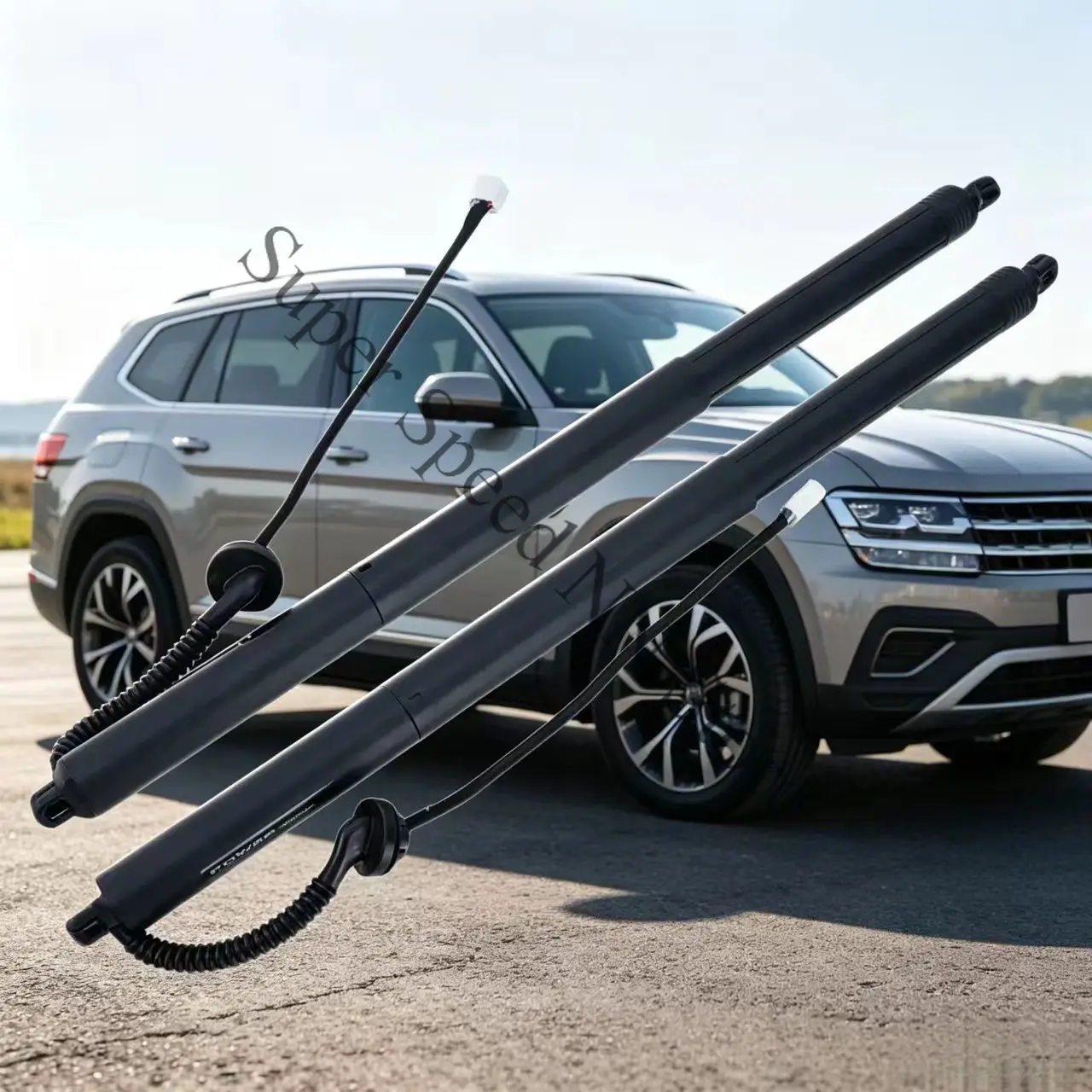 Electric Tailgate Gas Spring Struts for 2021- Volkswagen ID.4 - Rear Tailgate Damper 11G827851A, Rust-Resistant & Quiet